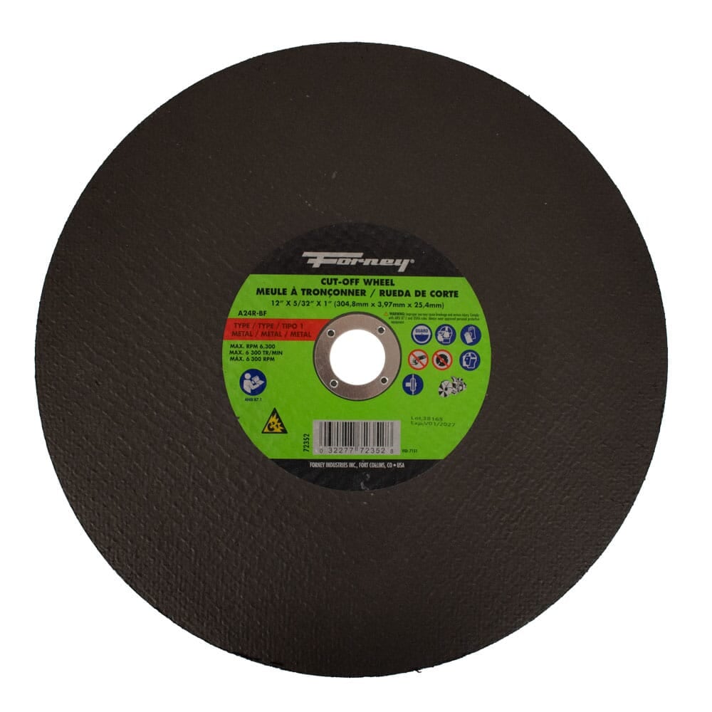 72352 Cutting Wheel, Metal, Type 1